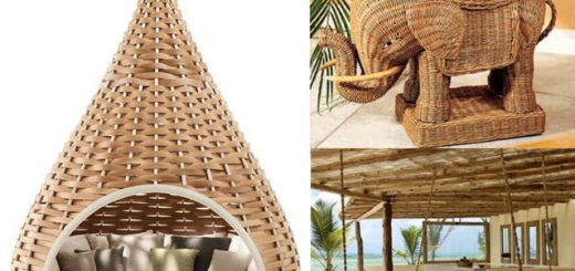 Creative and Cost Effective Cane Décor