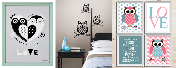 Owl Home Décor