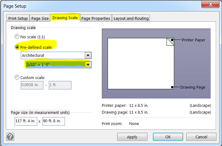 visio scaling issue