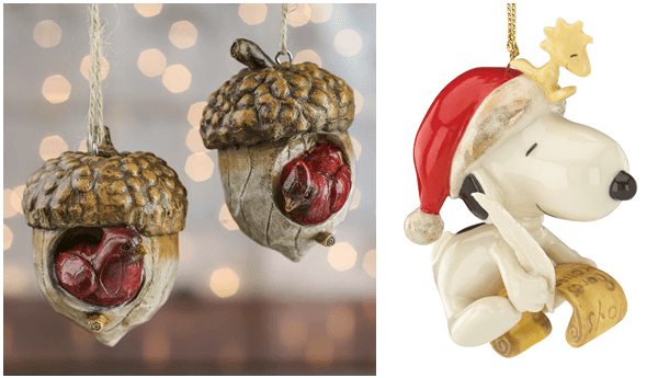 Christmas tree ornaments