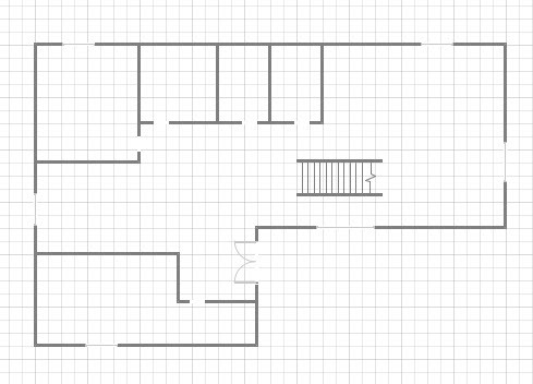 How to draw Stairs while drawing floorplan