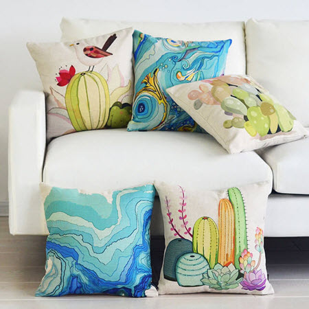 Colorful Beauty Clash at Home - Water Color Decor