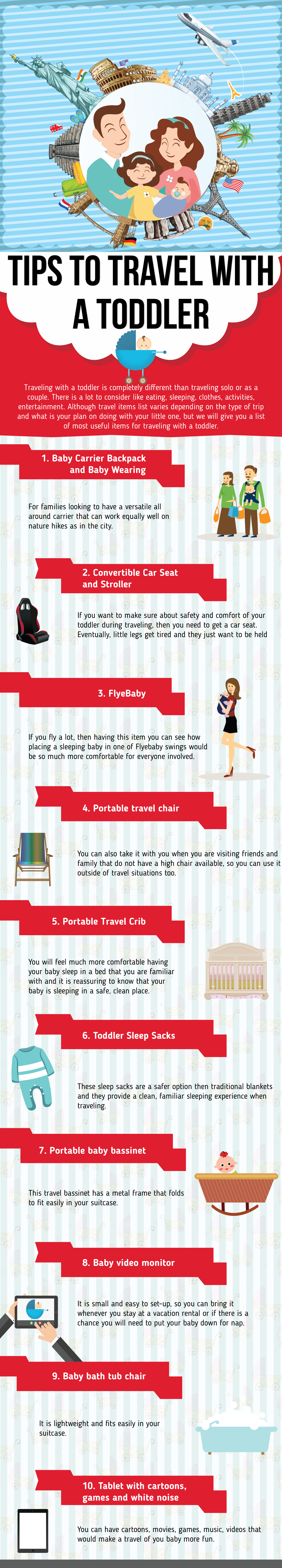 Top Ten Tips to Travel with a Toddler
