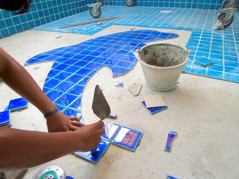 Pool Tiling