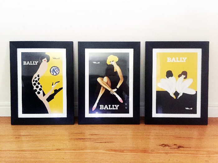 Bally Posters Hues Integrate Perfect Mood to Interiors