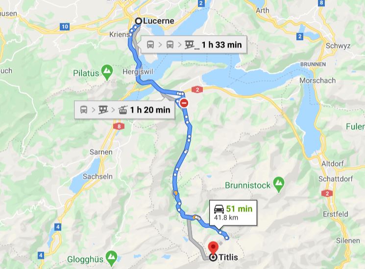 A Day Trip from Lucerne to Titlis