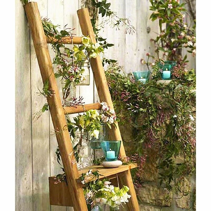 Eco friendly Ladder Wall Shelf