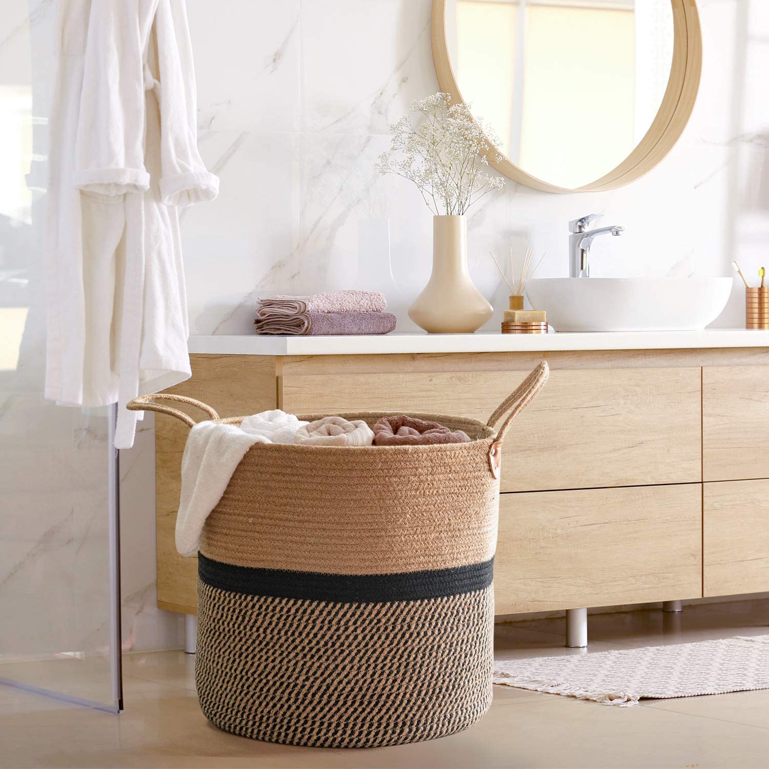 Environmentally friendly laundry baskets 