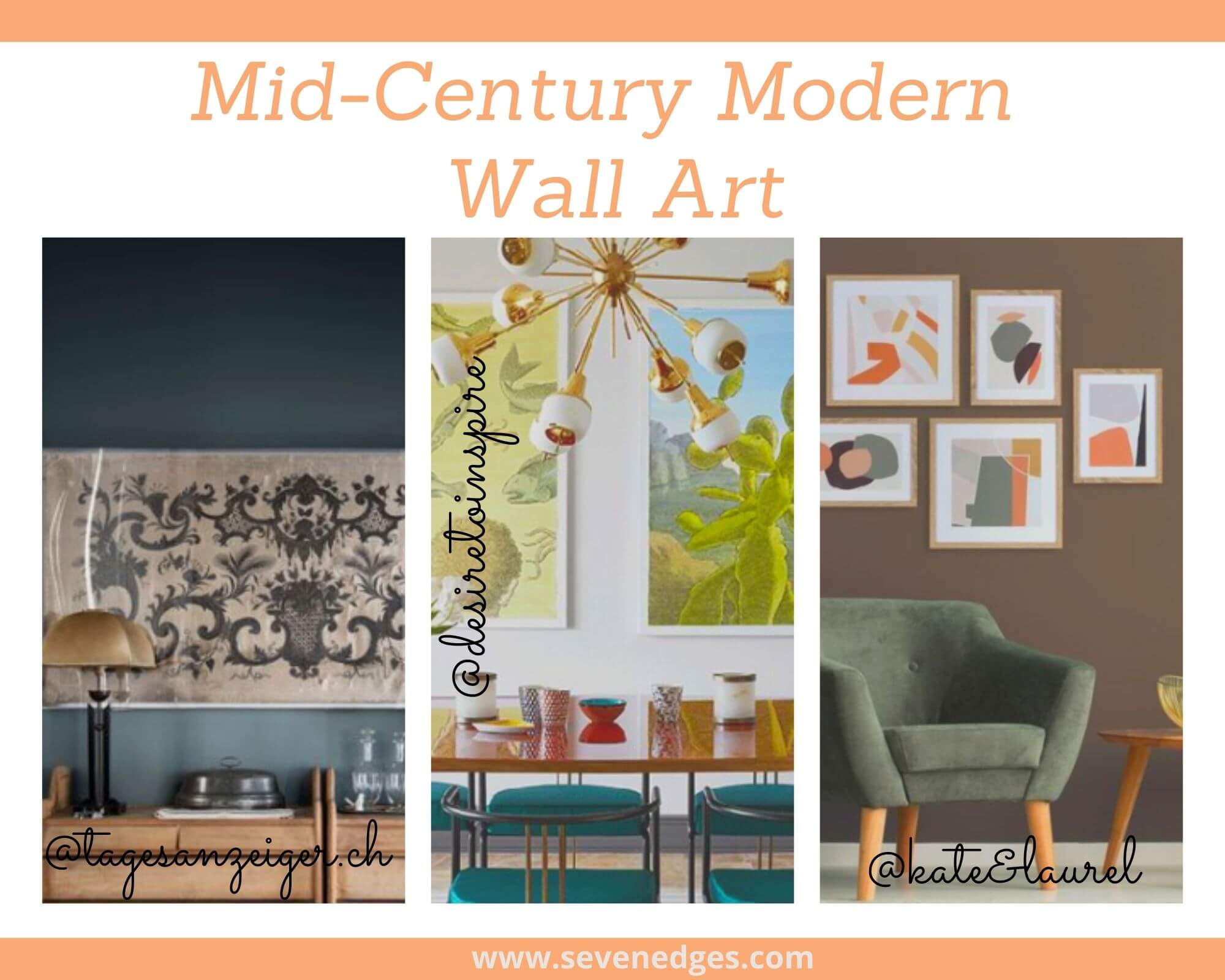 mid-century modern Wall Art