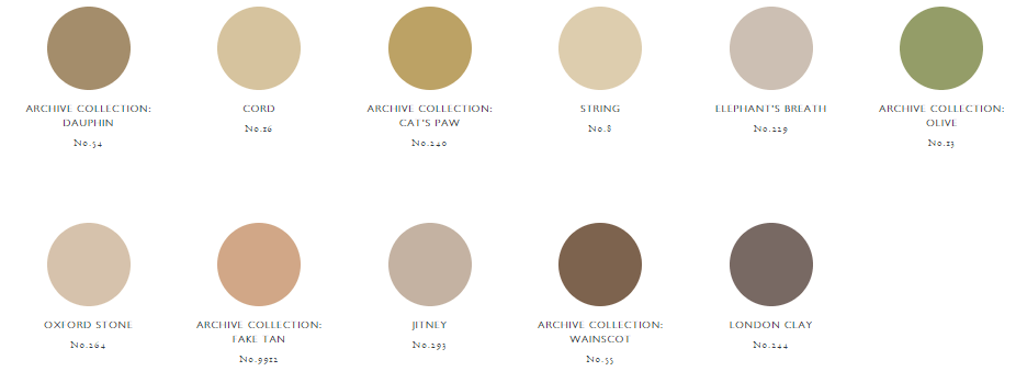 Earthy Neutral Shades