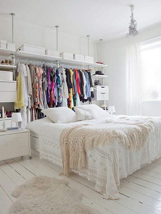 Clothing Storage Ideas for Small Bedroom