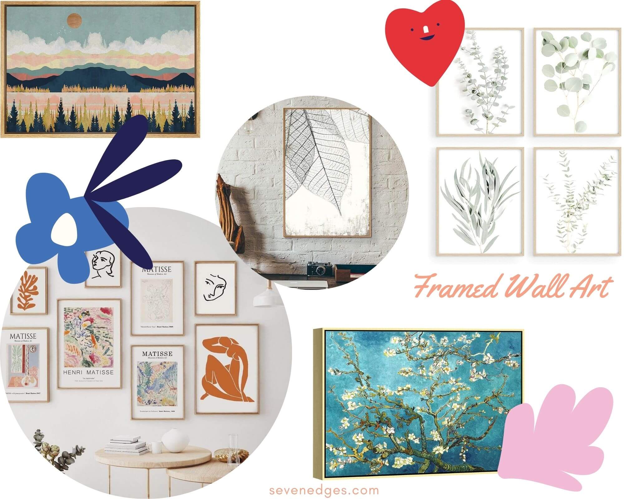 Framed Wall Art Tips for Your Space - Sevenedges