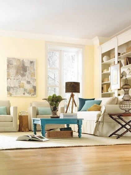 Pastel Colors for Living Room