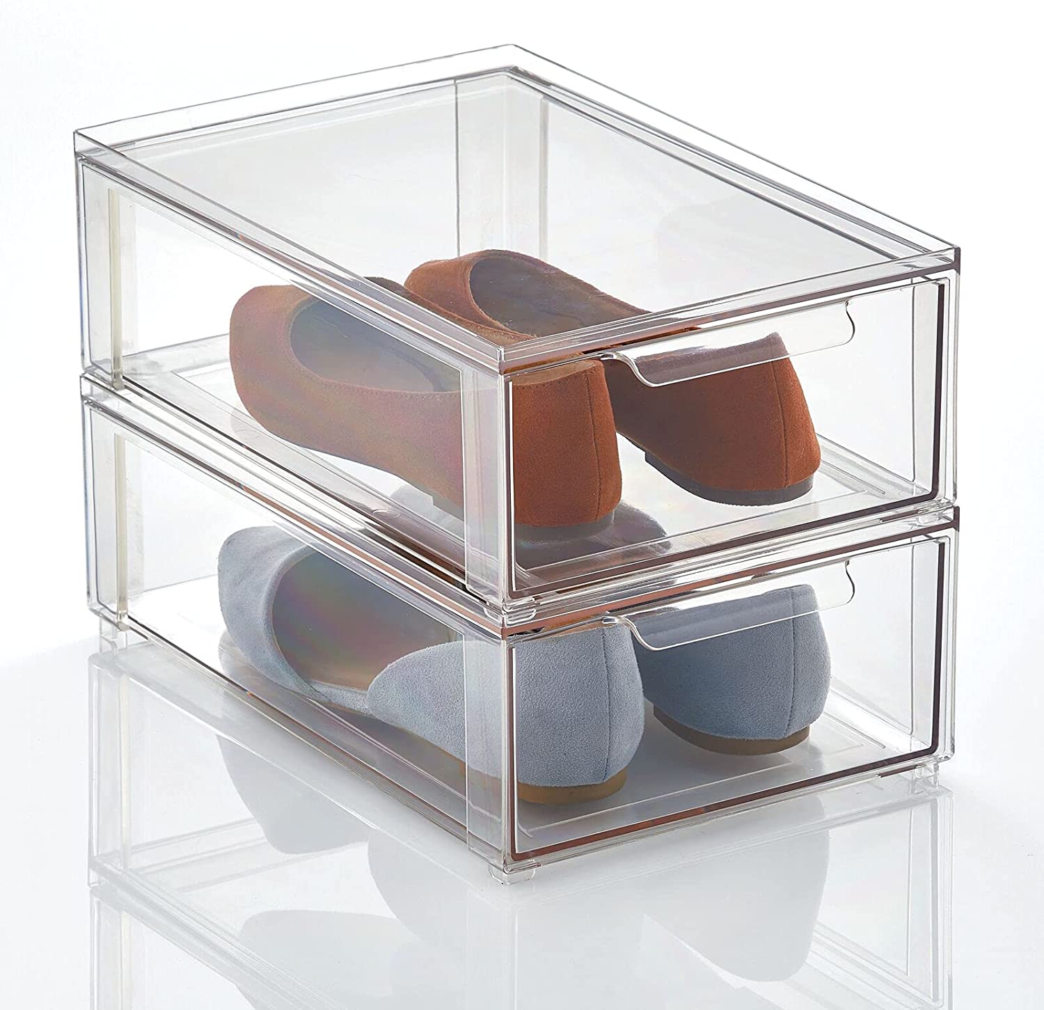 Clear Stackable Large Shoe Drawer | lupon.gov.ph