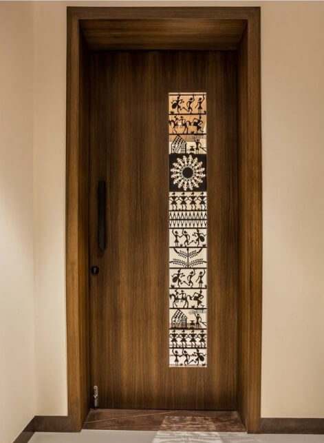 wooden main door designs in Indian style