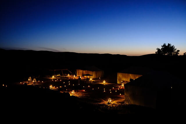 Morocco Desert Camping