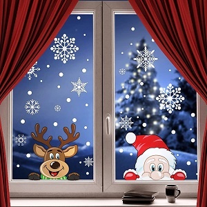 Christmas Window Cling