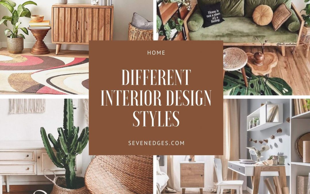 Different interior design styles