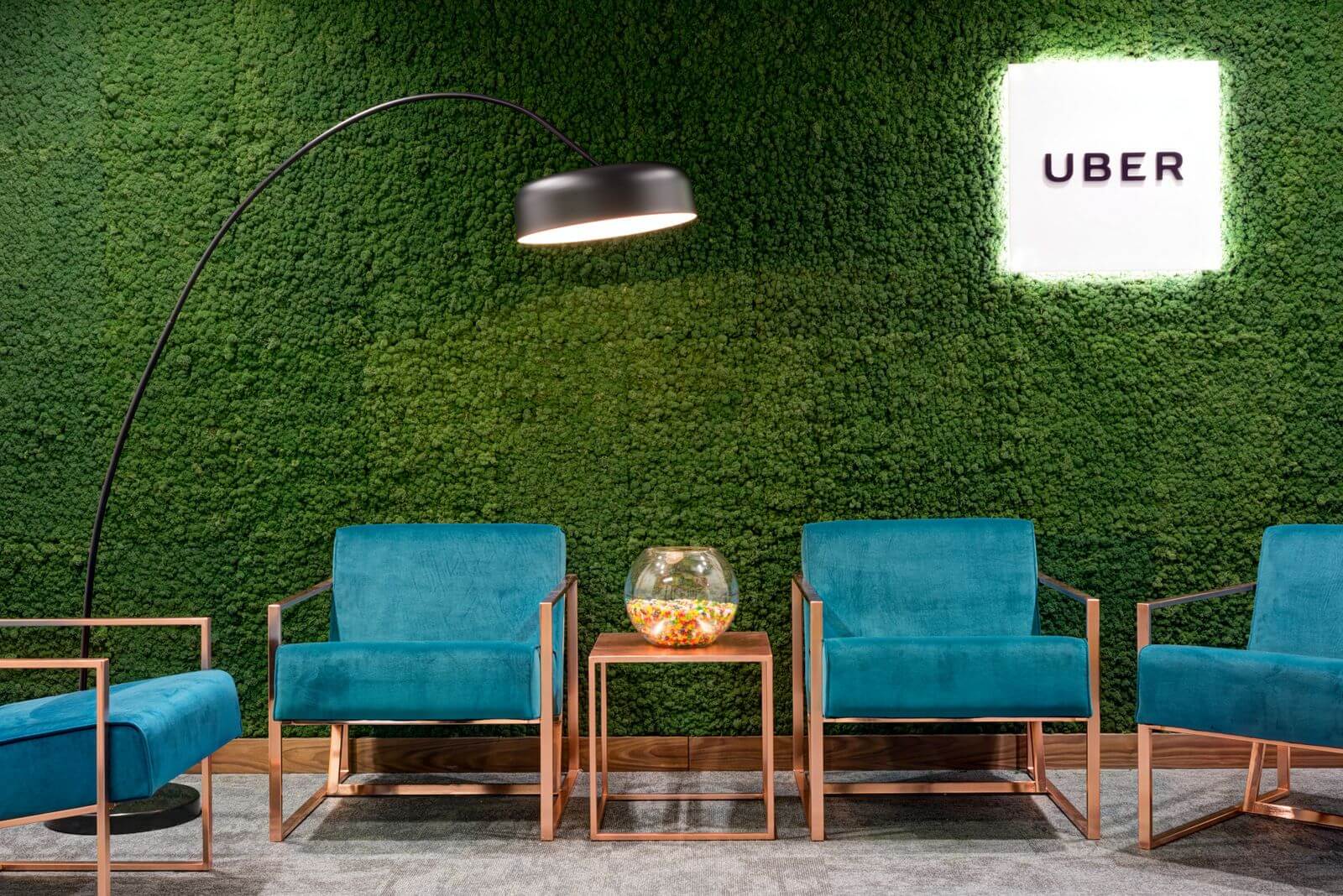 Biophilic Design at Uber Office London