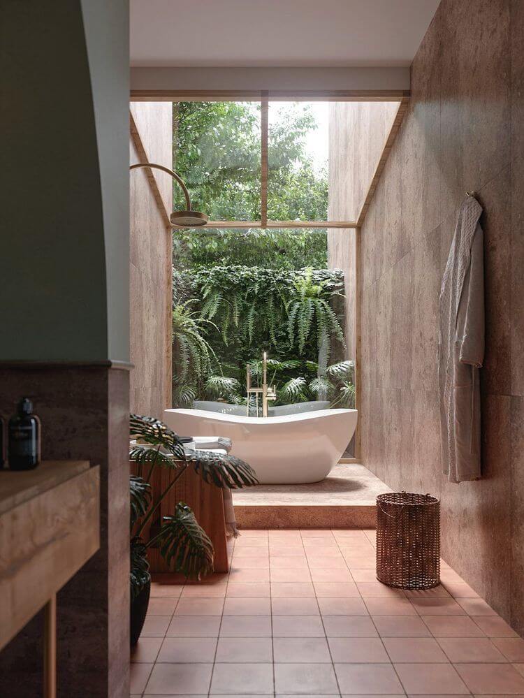 Biophilic Bathroom