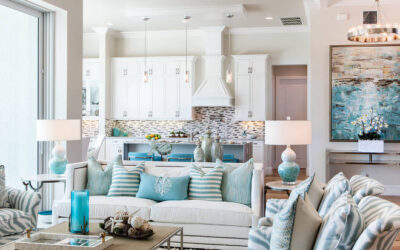 How to Balance your Home with Turquoise – Themed Living Room