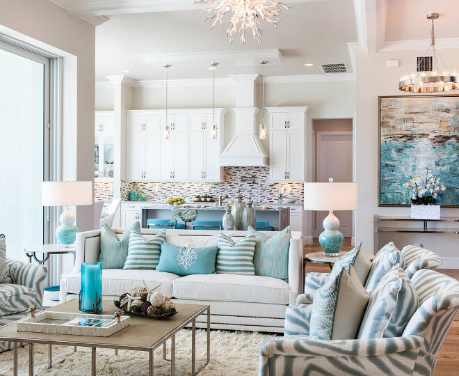 Turquoise living Room