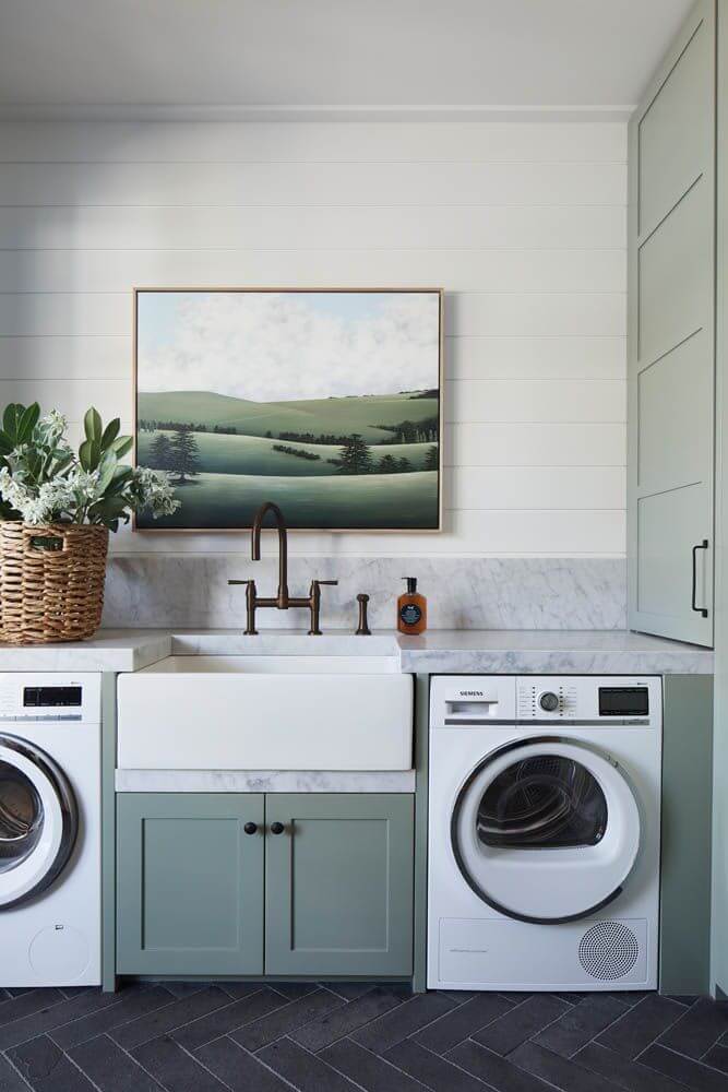 Sage Green Laundry Room Ideas