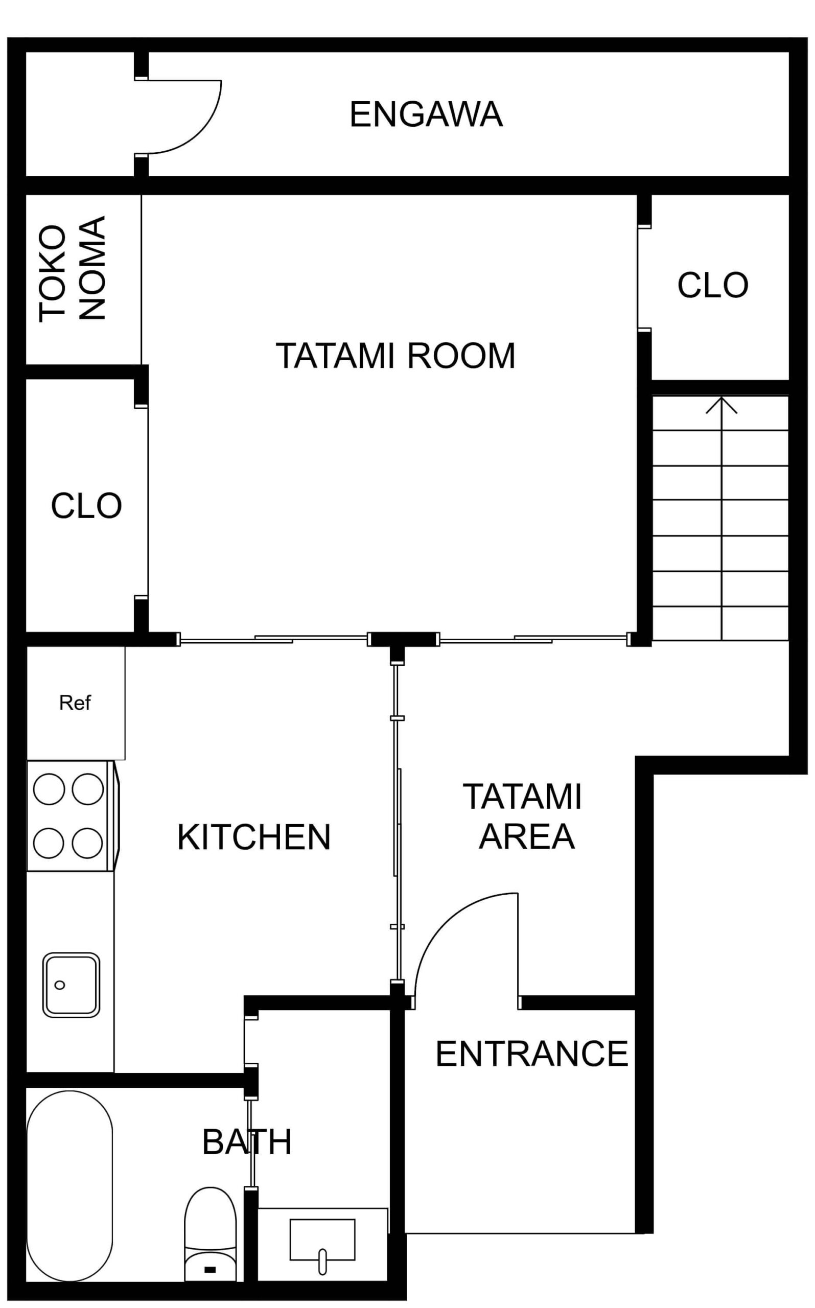 Japanese House Floorplan Layout