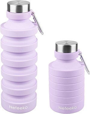 Reusable Collapsible Water Bottle