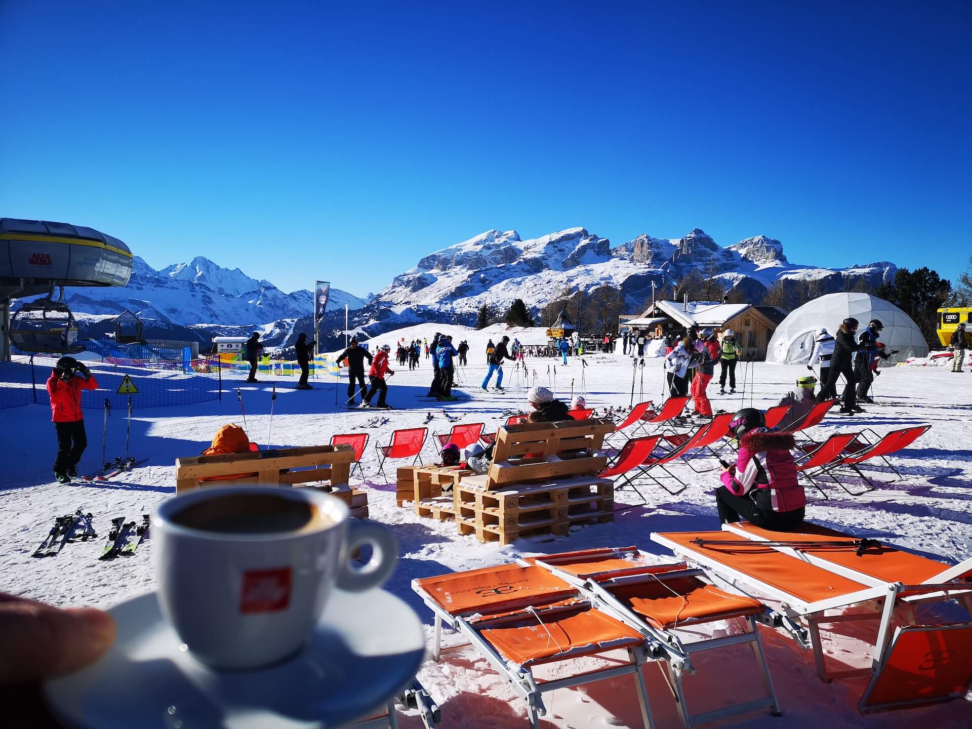 Dolomites Skiing